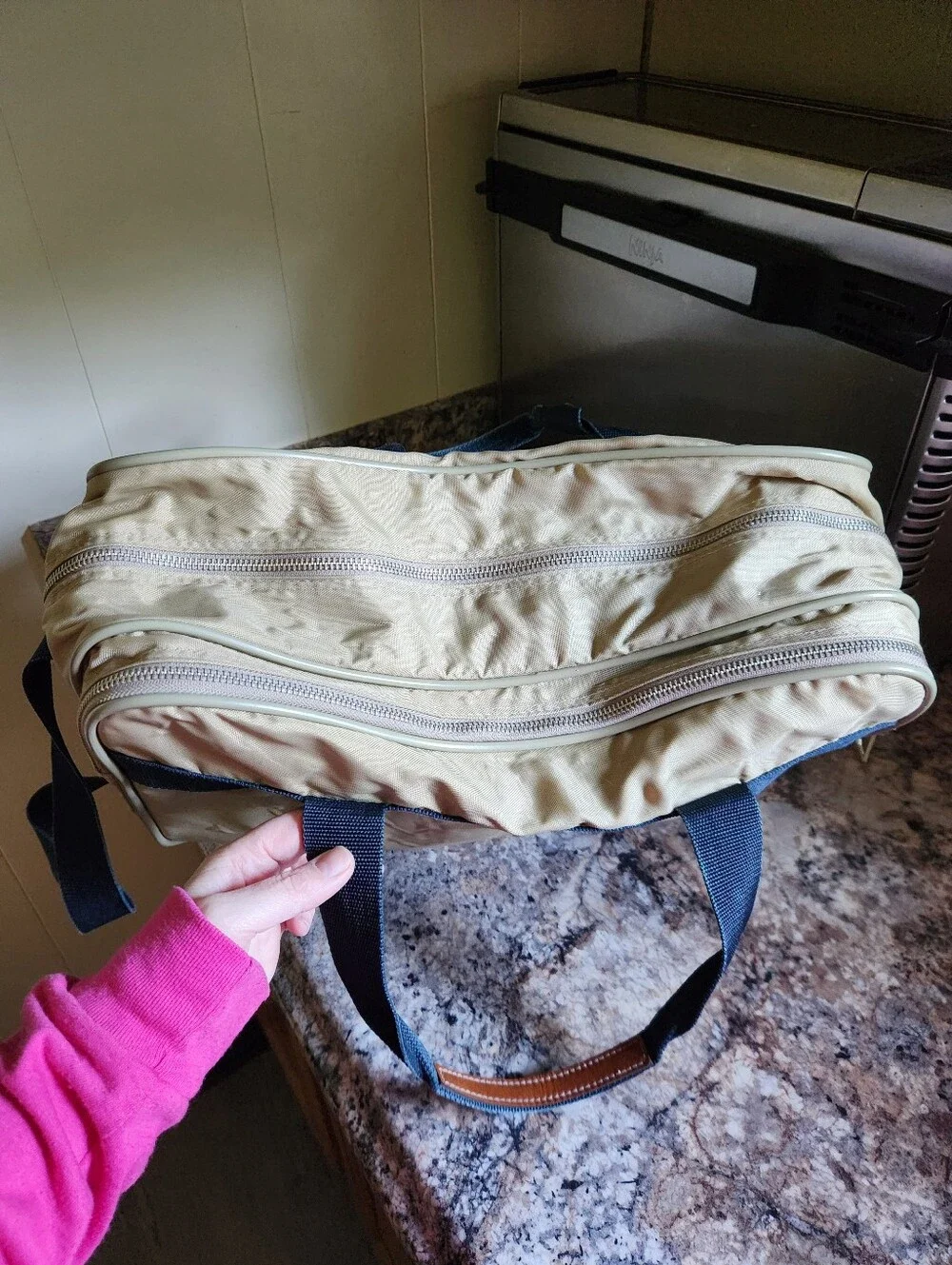 Vintage Jaguar Travel Bag Carry On Luggage Overnight Bag